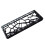 1PC Openwork Keyboards Frame for GH60 Layout-Transparent black 1