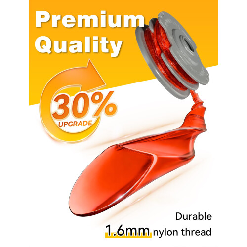 BESPOTCL 4PCS Replacement Strimmer Spools Compatible with Flymo Power/Mini/Trim 2