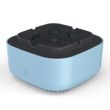 Purificatore d'aria multifunzionale, posacenere senza fumo con filtrazione ad alte prestazioni, design portatile e ricaricabile per zone interne ed