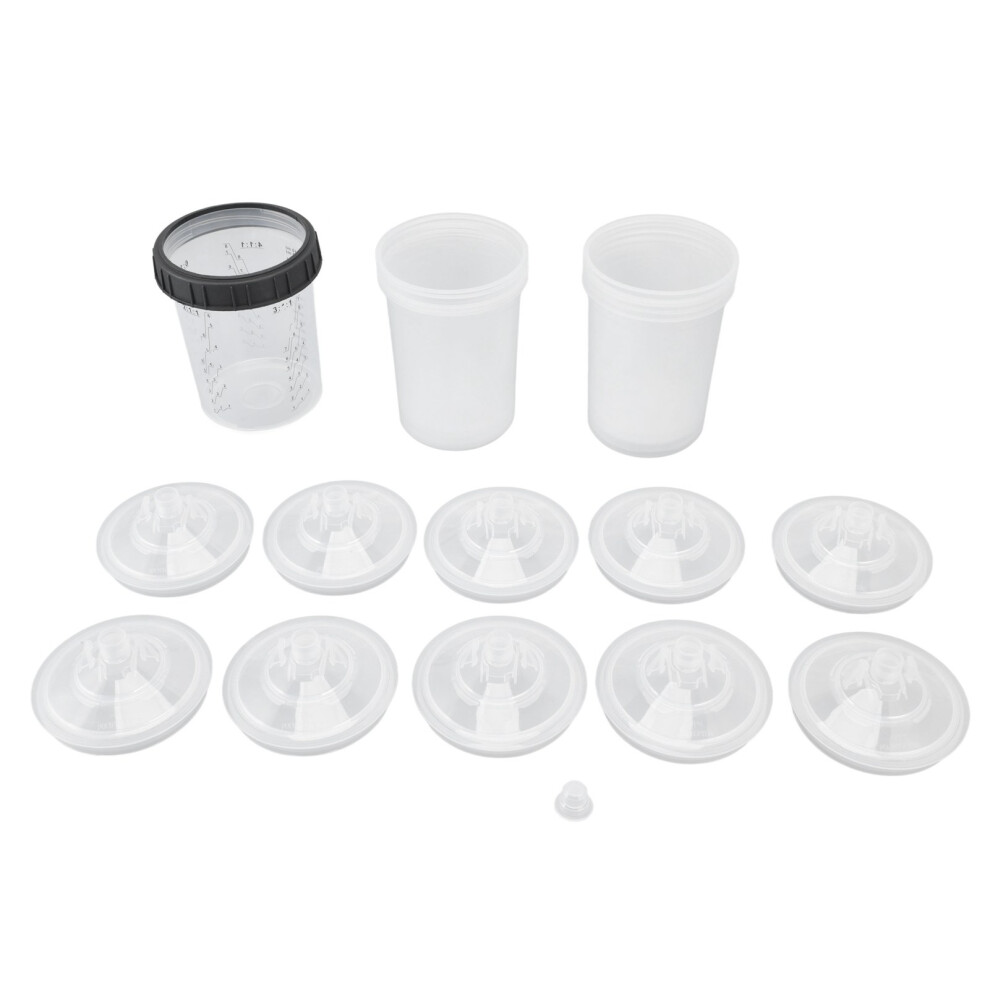 Disposable Plastic Paint Spray Cup With Lid600ml 9058772674920
