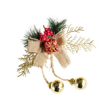 Traditional Retro Christmas Cloth Bows13x13cm