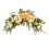 Artificial Rose Swag45x28cm Silk and Rattan 1