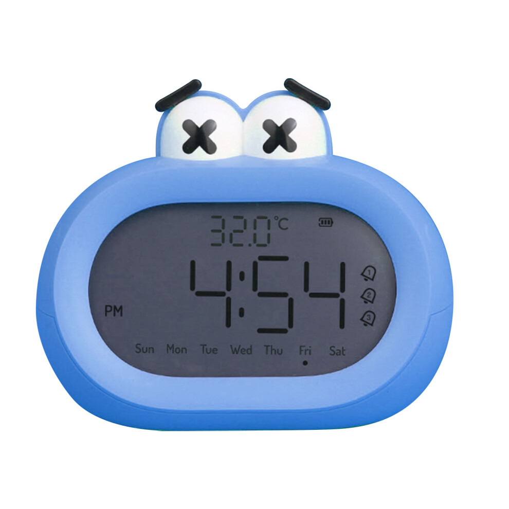 Kids Alarm Clock Plastic Digital LED with Night Light