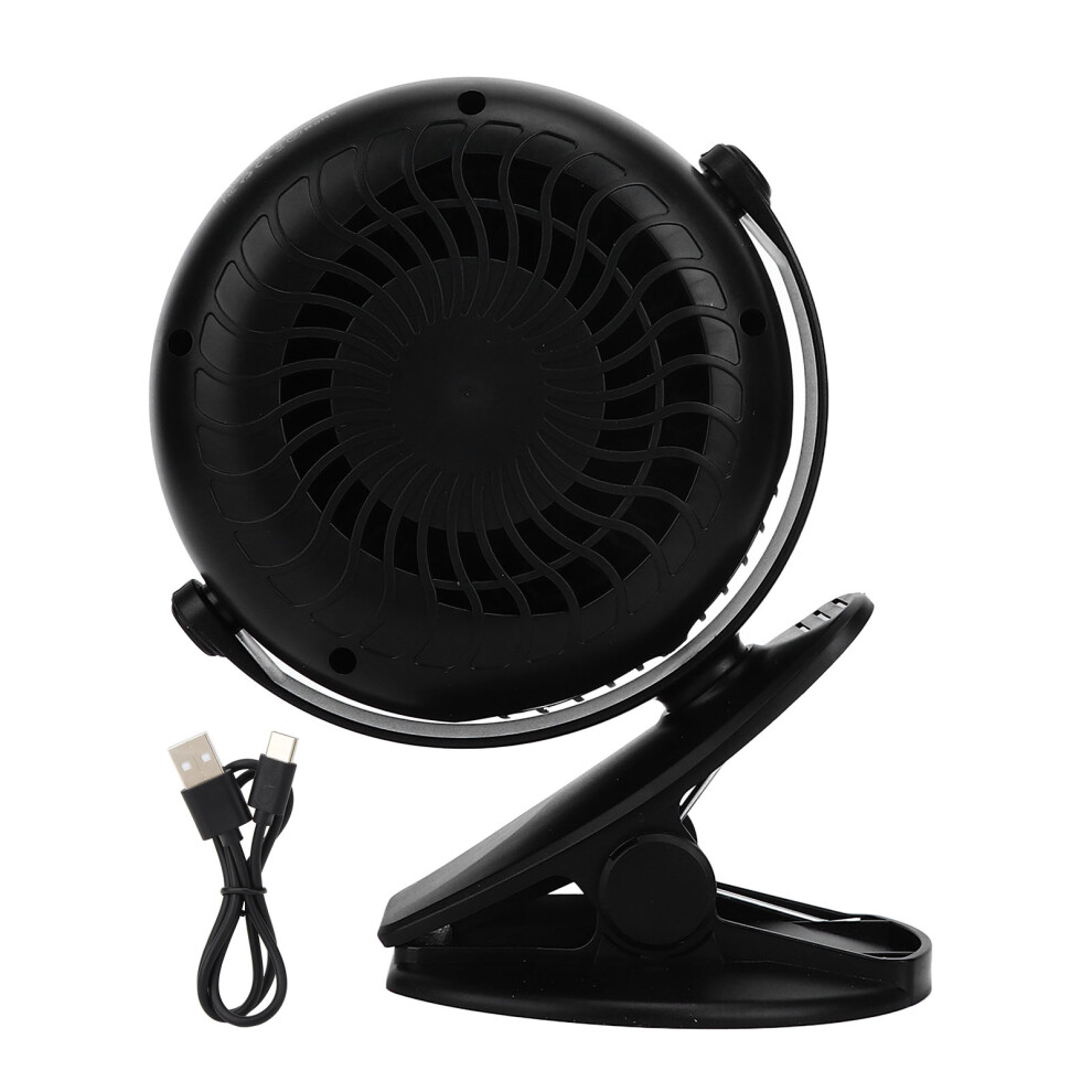 Clip-On Desk Fan, Bladeless, 3Speeds, 4000Mah Battery 9058772671226