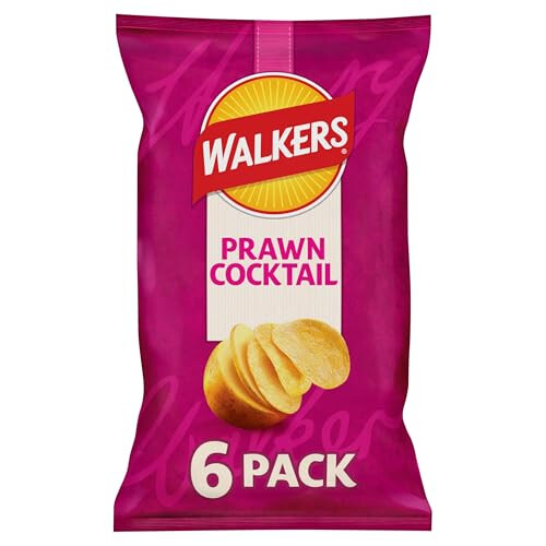 Walkers Walkers Prawn Cocktail Crisps 6 x 25g 2