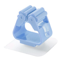 Vægmonteret moppeholder, plastik, 3-pak