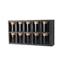 Airtight Glass Jars with Bamboo Lids – 2, 3, 5, 6, 10or