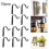 Metal Wall-Mount Hanging Basket Hook4Pack 1