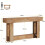 Tribesigns Tribesigns 160 cm Narrow Console Table, 2-Tier Sofa Table 2