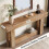 Tribesigns Tribesigns 160 cm Narrow Console Table, 2-Tier Sofa Table 4