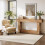 Tribesigns Tribesigns 160 cm Narrow Console Table, 2-Tier Sofa Table 5