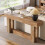 Tribesigns Tribesigns 160 cm Narrow Console Table, 2-Tier Sofa Table 6