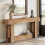 Tribesigns Tribesigns 160 cm Narrow Console Table, 2-Tier Sofa Table 8