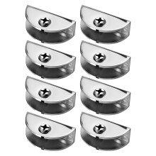 8 Pieces Strong Moon Brackets Secure Mounts Quick Fixing for