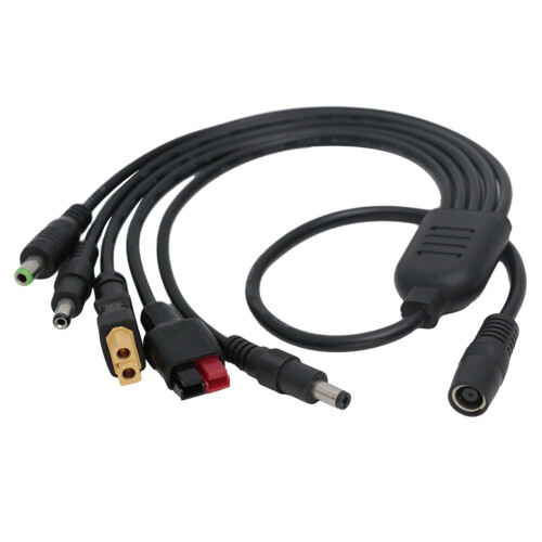 Durability DC7909 Female XT60 DC5521 DC6530 Charging Cable for
