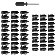 Portable Tire Puncture Fix Rubber Plugs and Screwdriver Set for