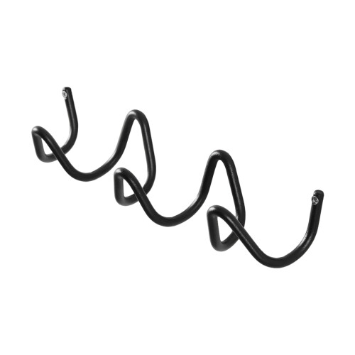 Easy Installation Multipurpose Hooks for Coat Hat Bag-Black