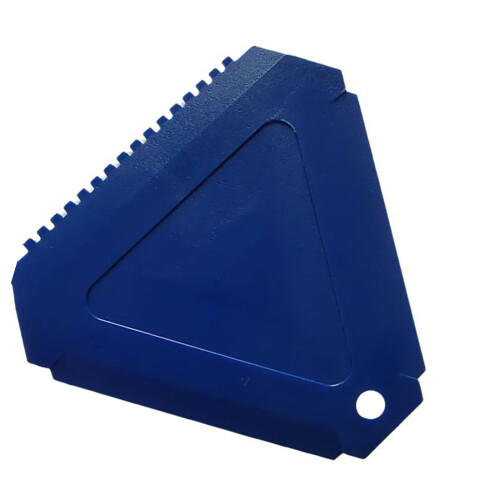 Triangle Ice Scraper Snow Remover for Cars Using-royal blue
