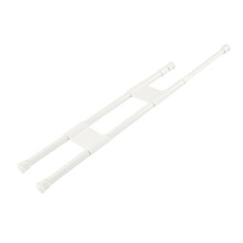 Adjustable Fridge Bar Telescopic Designs-1 set white 50 to 90