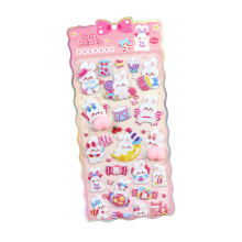 Animal Stress Relief Squeeze Stickers Fun Tummy for-rabbits
