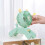 Mini Cartoon Dog/Deer USB Fan – 3-Speed, Rechargeable 4