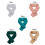 Θερμαινόμενο Κασκόλ Λαιμού 3Heat Levels Crystal Soft Grey 8