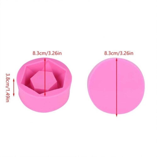 Silicone Flowerpot Mould8.7x8.5x3.8cm 2