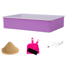 Multicolor ABS Craft Illuminated Board With Built In LED-Purple