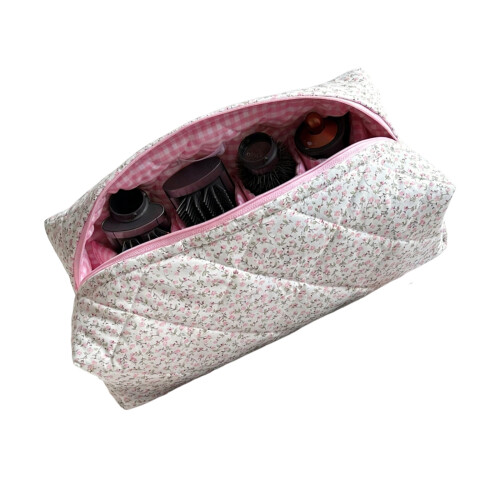 Practical Fabric Themed Storage Bag With Multiple-Floral