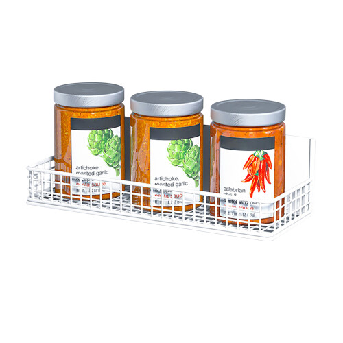 Magnetic Kitchen Shelf Rack for Fridge24.5x10.5cm