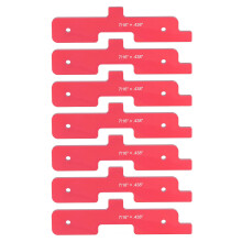 7-teiliger Messblocksatz aus Aluminiumlegierung