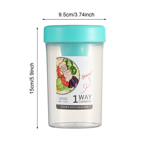 PP Salad Shaker Cup360ml / 560ml / 760ml