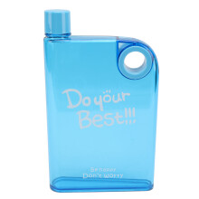 420ml Slim Flat Plastic Water Bottle