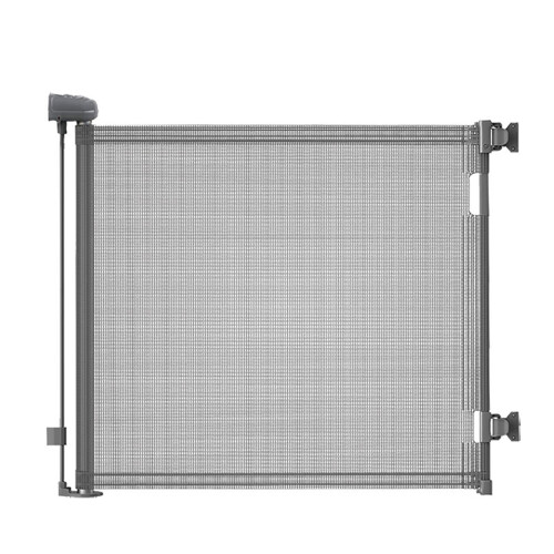 Barrière de sécurité rétractable pour bébé 1,4–1,8 m ABS/POM/PC avec structure métallique