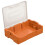 Professionelle Teile-Aufbewahrungsbox mit transparentem-orange. 1