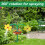 Trädgårdsspridare Dancing Daisy, plast, 76 cm, 1 set 5