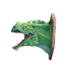 Decorațiune de perete cu dragon, spumă de latex 24x16x24cm