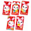 Red Lucky Money Envelopes16.5x9cm – 5Pack Rabbit 1