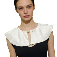 Style Collar Decorative Choker Detachable Collar Costume-White