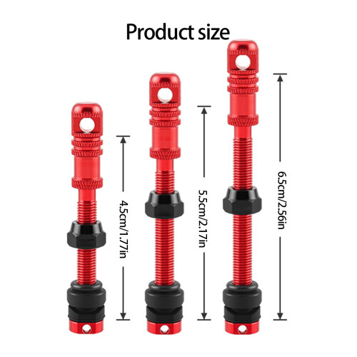 2pack Quickly Install Valves Extenders for Various-color 55MM 2