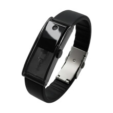 Parfumdispenser-armband Verstelbare lengte en aangename-Zwart