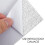 12Pcs Durable Pet Tile Stickers Light Grey for Bathroom Kitchen Walls 6