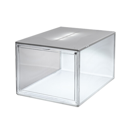 Clear Plastic Shoe Storage Container for Home-Small noodles