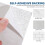 20Pcs Durable Xpe Foam Waterproof Tile Stickers for Bathroom Kitchen 5