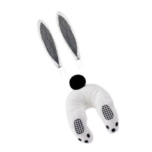 Couronne de fesses et d'oreilles de lapin en peluche,-Haig