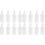 16Pcs Large Capacity White Bottles with Pump for Shampoo Dispensing 2