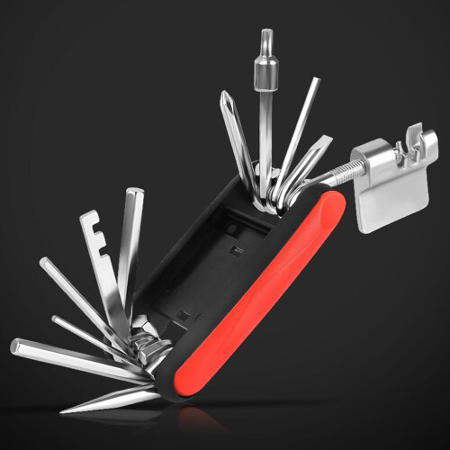 Raindrops  Bike Tire Patch Multifunction Bicycle Tool Repair Set 2
