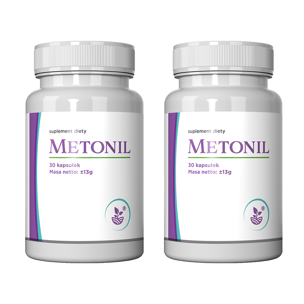 Collagen capsules with Hyaluronic Acid and Herbs - 60 pcs. - Alcohol-free - Metonil