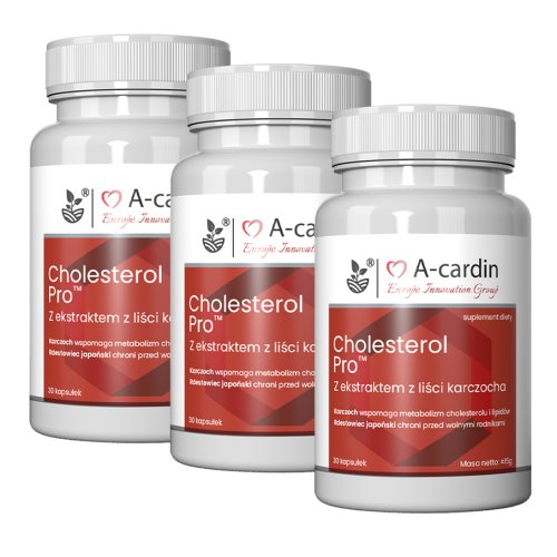 Συμπλήρωμα διατροφής A-cardin Cholesterol Pro κάψουλες αγκινάρας 15 g 90 τμχ.