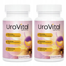 2x Urovital - Naturlig beskyttelse af urinvejene 30 kapsler.